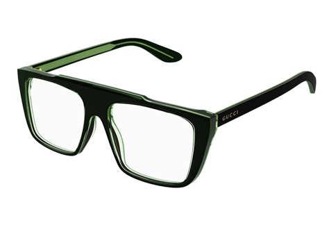 gucci gg 1040 prezzo|Gucci GG1040O 003 Eyeglasses Frame Men's Black/Green Full .